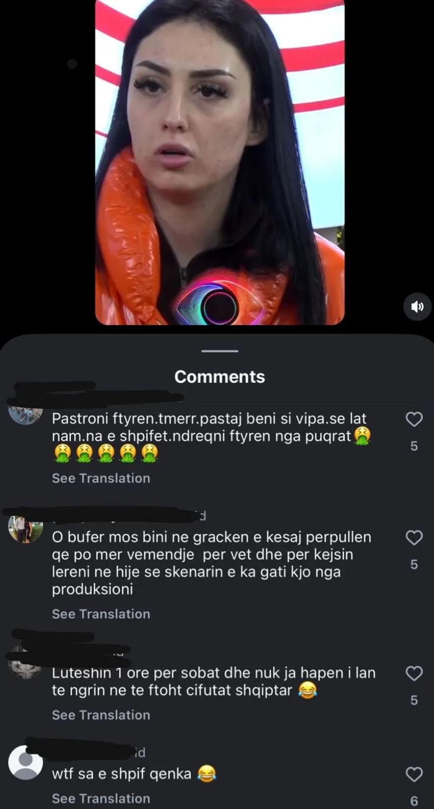 “Fytyrë pa larë, të tremb…”/ VIP-at reagojnë për pamjen e Stelinës dhe komenteve virale