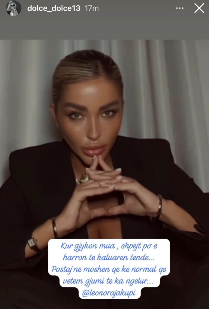 Familja e Dolces reagon pas deklaratës së fortë të Leonora Jakupit në BBVK